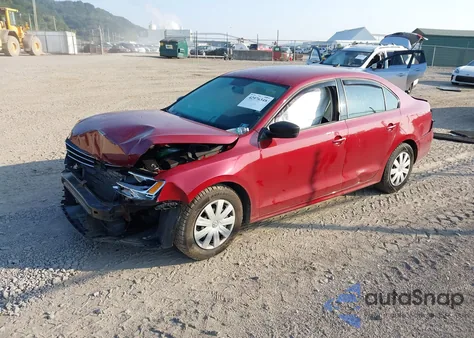 2016 Volkswagen Jetta 1.4T S из США, поврежденный, VIN 3VW267AJ7GM292113